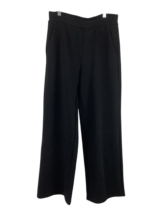 OGL Pants - NWT OGL Black Textured Mid Rise Pull On Straight Pant w/ Pockets